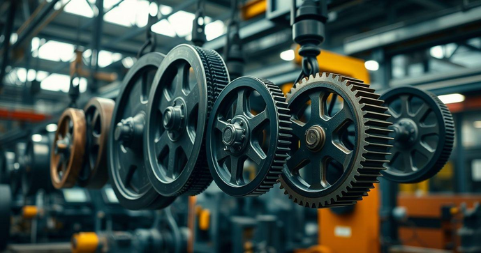 Polias industriais essenciais para eficiência industrial e máxima produtividade Polias industriais essenciais para eficiência industrial e máxima produtividade