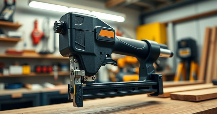 Grampeadeira pneumática é a solução ideal para aumentar a eficiência em seus projetos de montagem Grampeadeira pneumática é a solução ideal para aumentar a eficiência em seus projetos de montagem
