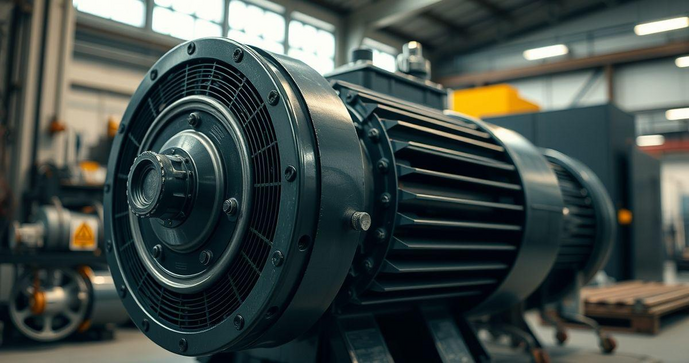 Motor Elétrico Industrial Potência Confiável